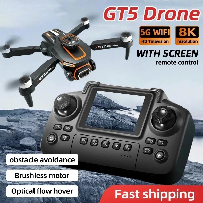 Photography Angles - OriginalGT5 Mini Drone 4K HD dual-lens