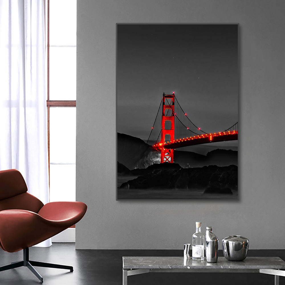3PCS Frameless Poster Golden G - đánh giá và giá Photography Types