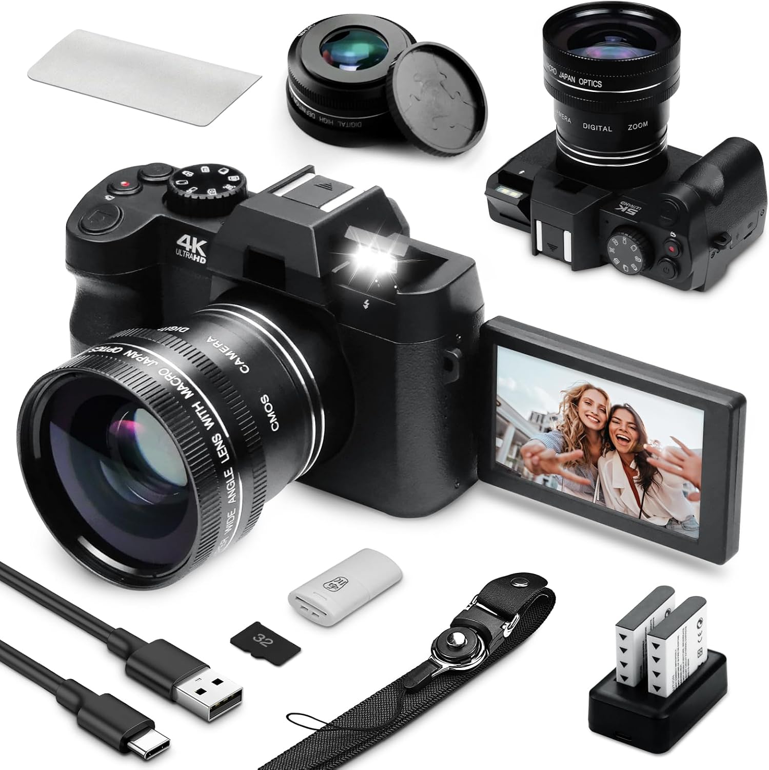 48MP Digital Camera with WiFi  - đánh giá và giá Photography Zoom