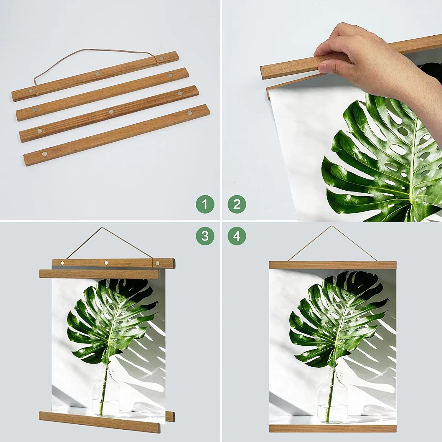 21-90cm Magnetic Wooden Pictur - đánh giá và giá Photography Types