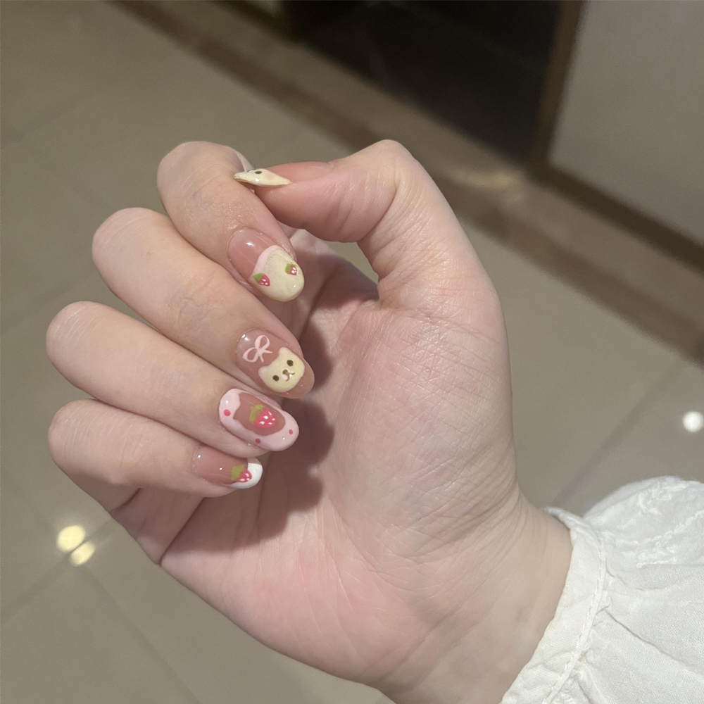 10Pcs Almond Press On Nails Wi - đánh giá và giá Photography Tips