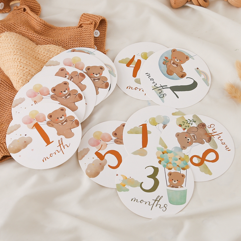 16pc Paper Milestone Newborn P - đánh giá và giá Photography Day